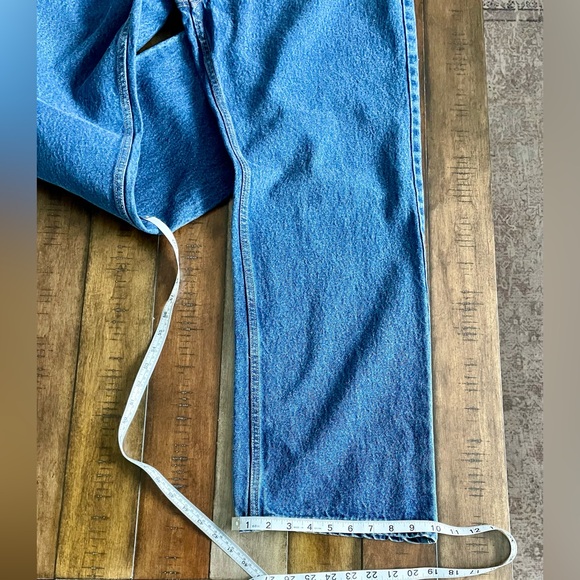 Relaxed Fit Jeans for Men 40 X 34 Dark Wash - Picture 7 of 9